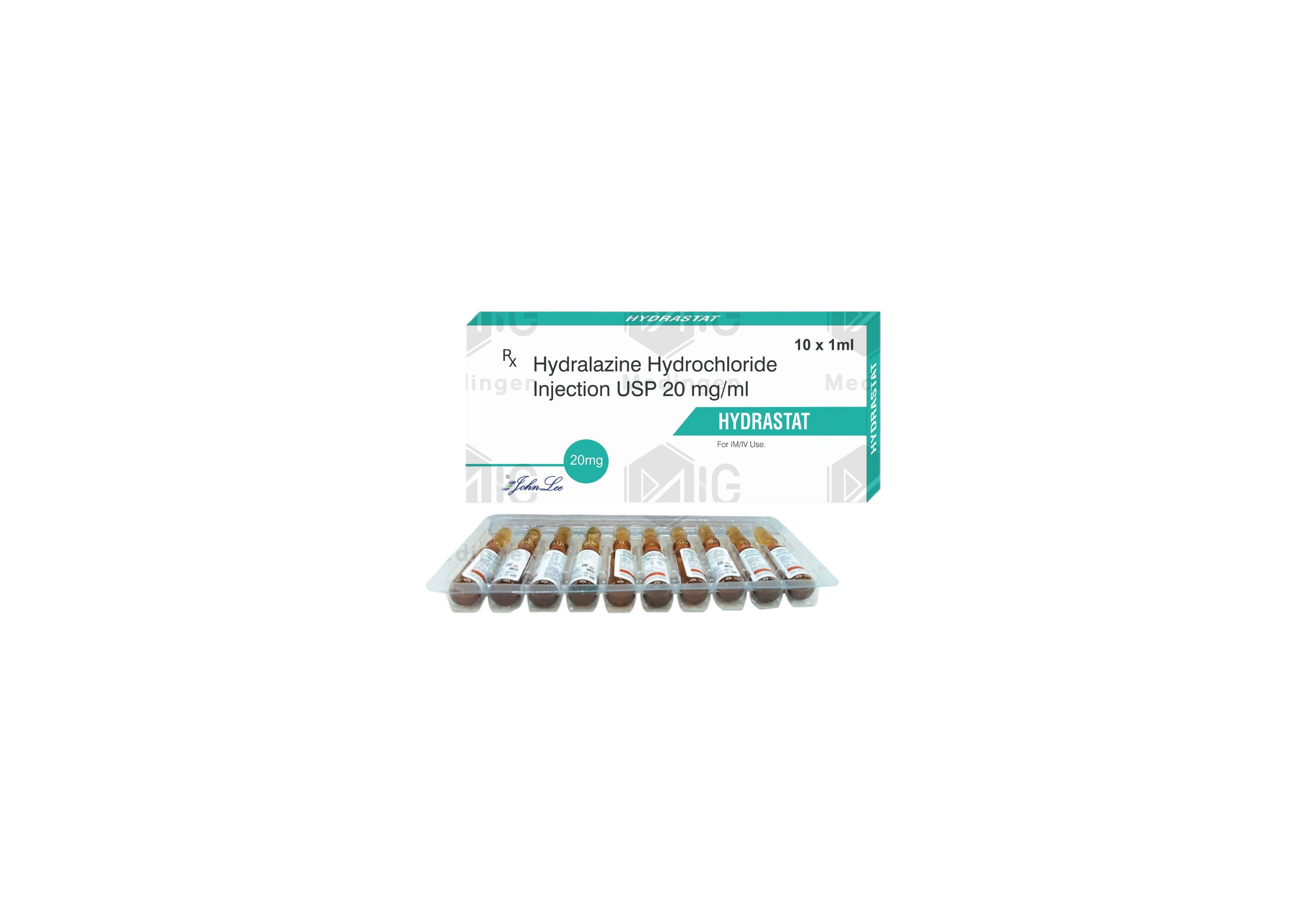 HYDRASTAT 20MG INJECTION